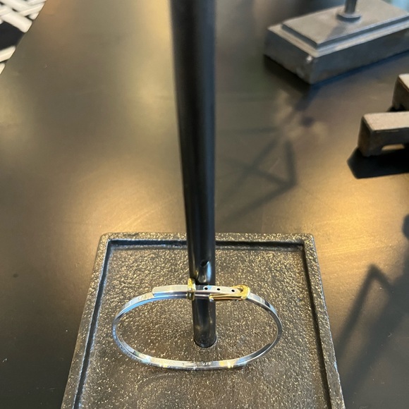 Silver/Gold Belt Bracelet - Picture 8 of 9